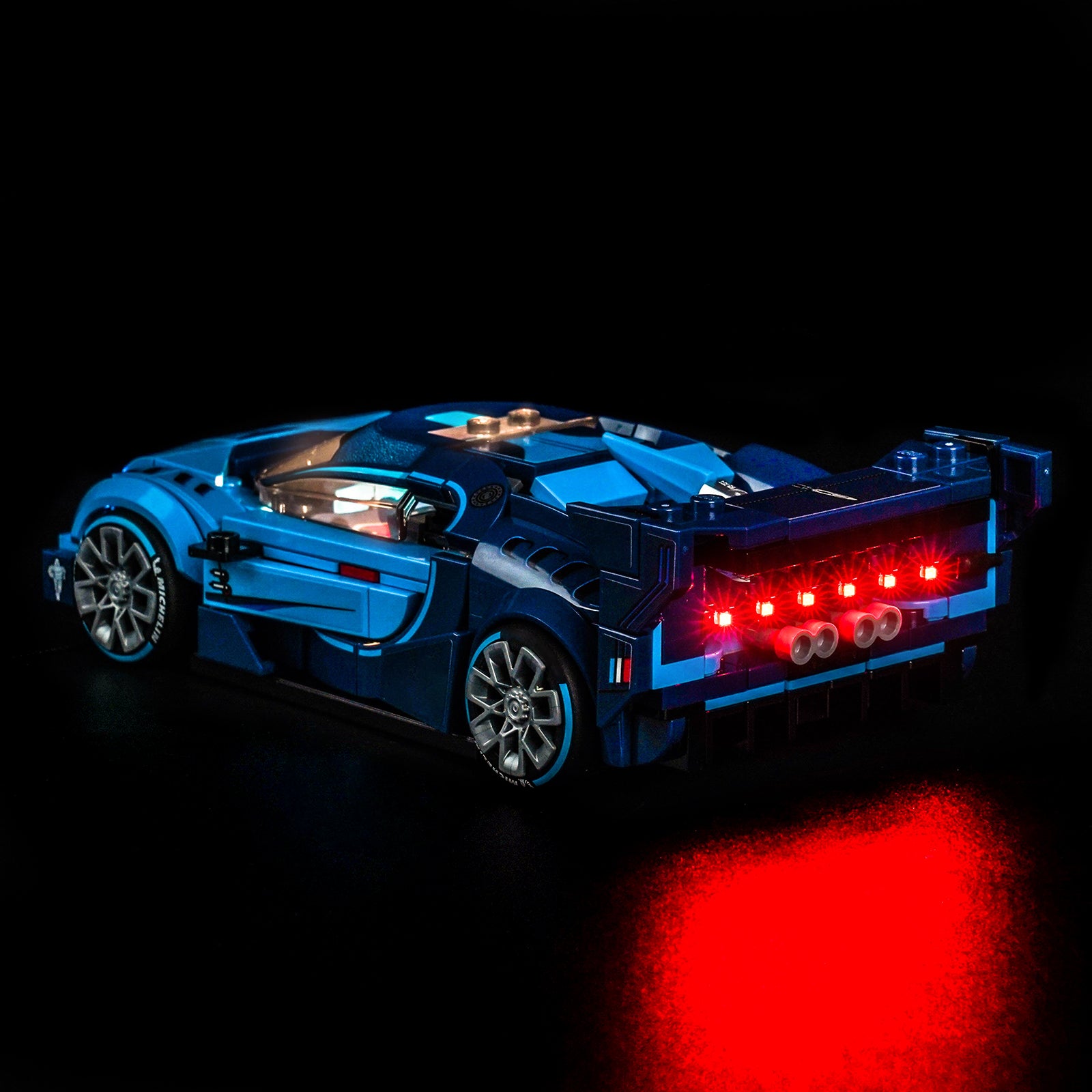 BrickBling Light Kit for LEGO Speed Champions Bugatti Vision GT Hyper Sports Car 77253