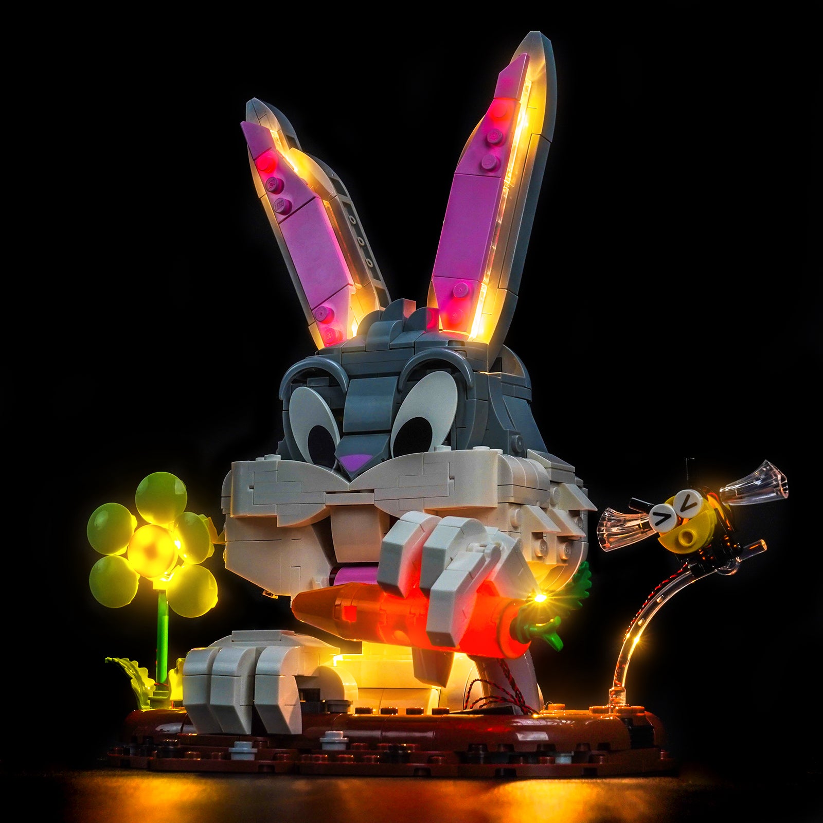 LOVBEM-ChironexWEBSHOP LIMITEDORANGE38灯 BrickBling Light Kit for LEGO Bugs Bunny 40920