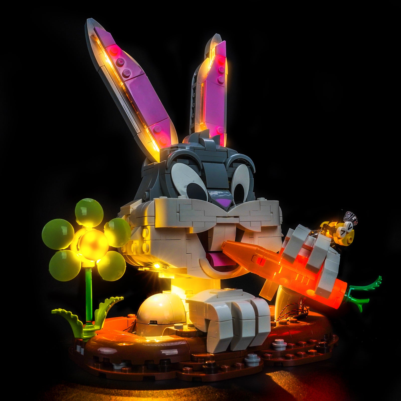 BrickBling Light Kit for LEGO Bugs Bunny 40920