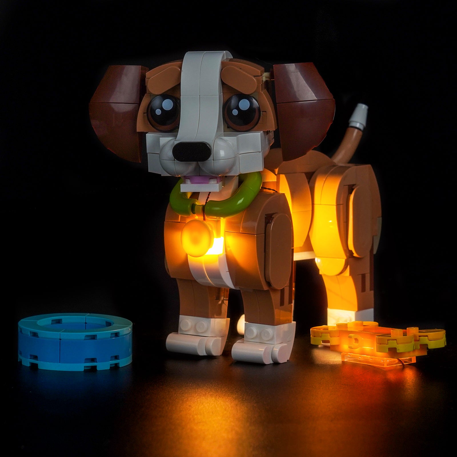 BrickBling Light Kit for LEGO Creator 3-in-1 Cute Animals: Playful Puppy Dog 31382