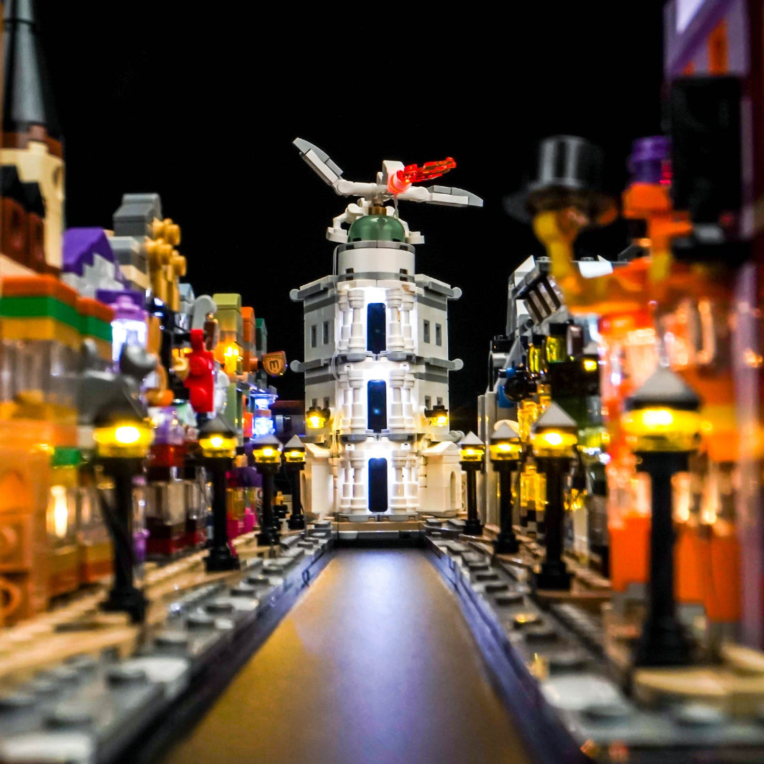 BrickBling Light Kit for LEGO Harry Potter Diagon Alley™ Wizarding Shops 76444