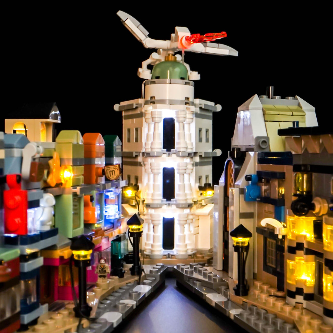 BrickBling Light Kit for LEGO Harry Potter Diagon Alley™ Wizarding Shops 76444