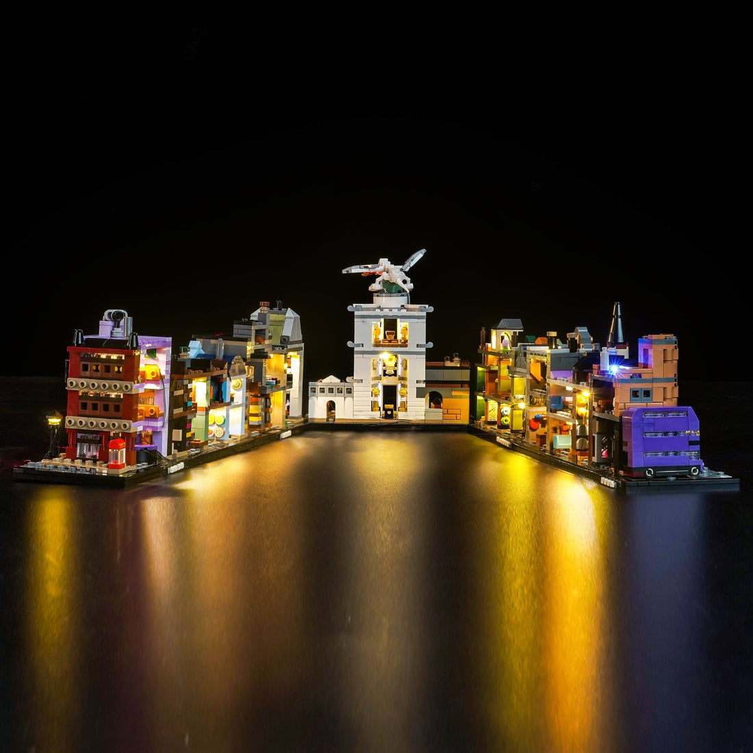 BrickBling Light Kit for LEGO Harry Potter Diagon Alley™ Wizarding Shops 76444