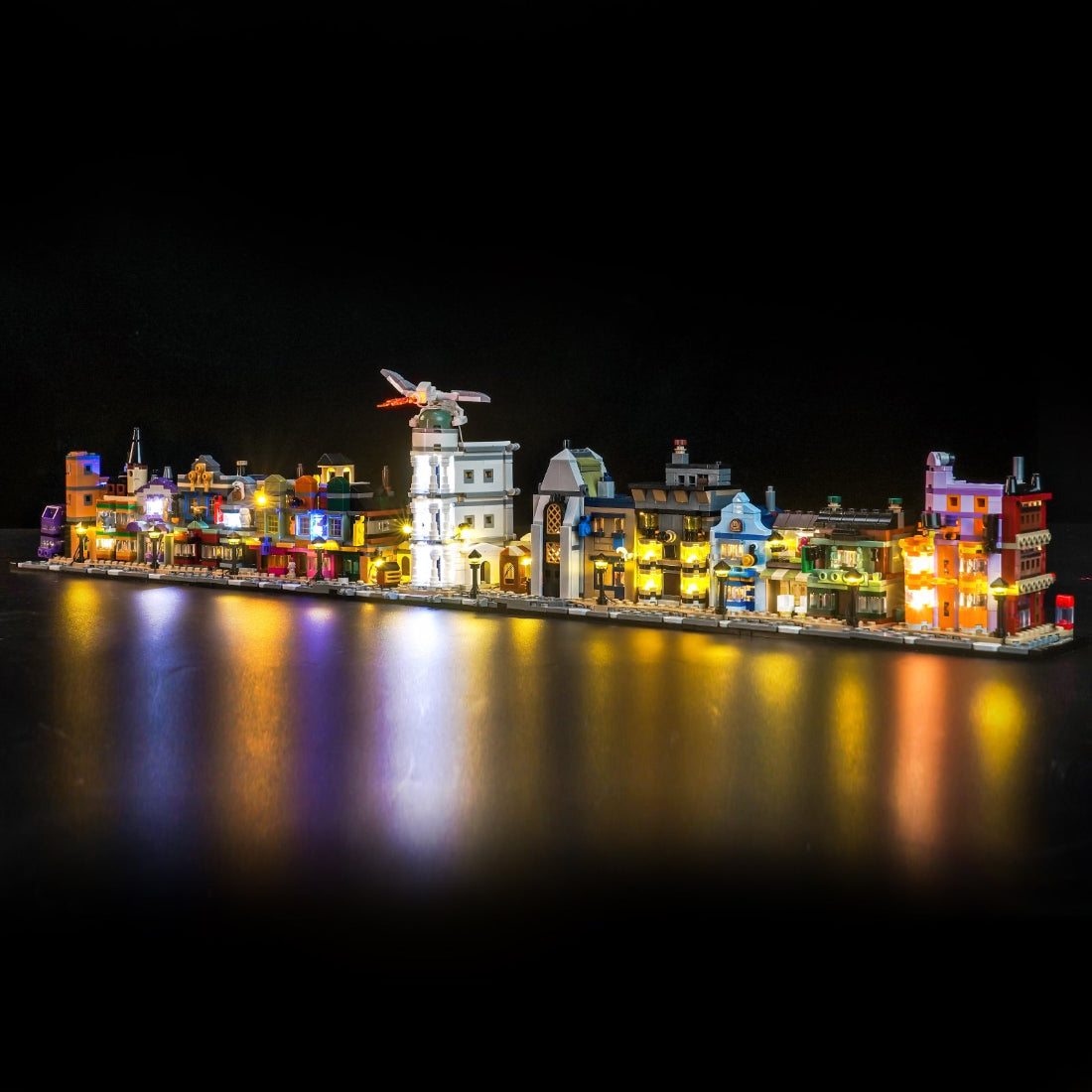 BrickBling Light Kit for LEGO Harry Potter Diagon Alley™ Wizarding Shops 76444