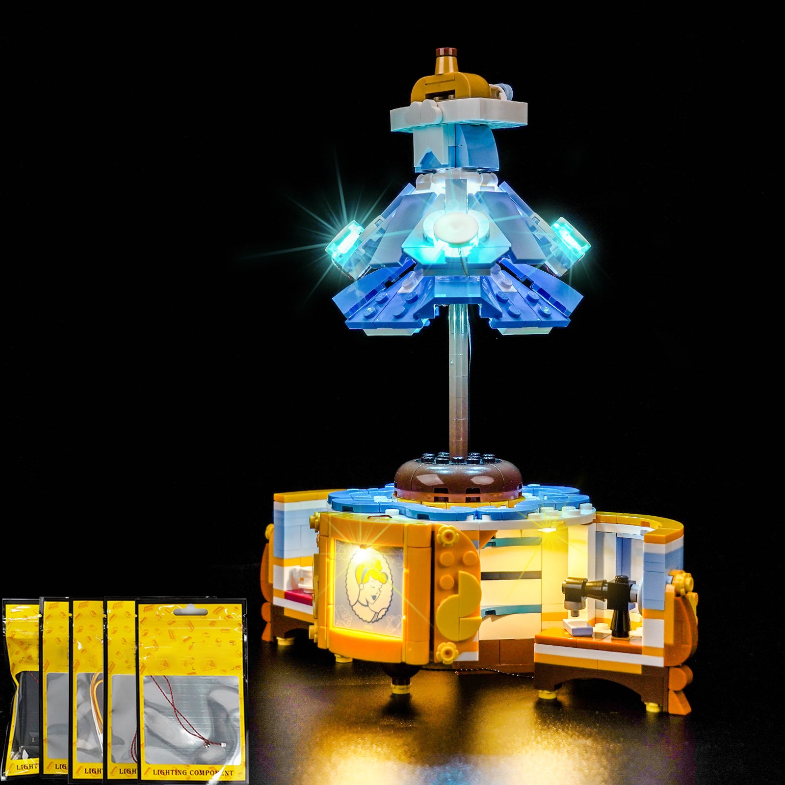 BrickBling Light Kit for LEGO  Disney Cinderella's Dress 43266