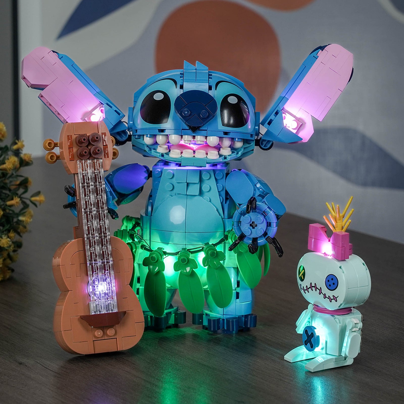 LEGO ディズニー スティッチ＆スクランプ用LEDライトキット 43296