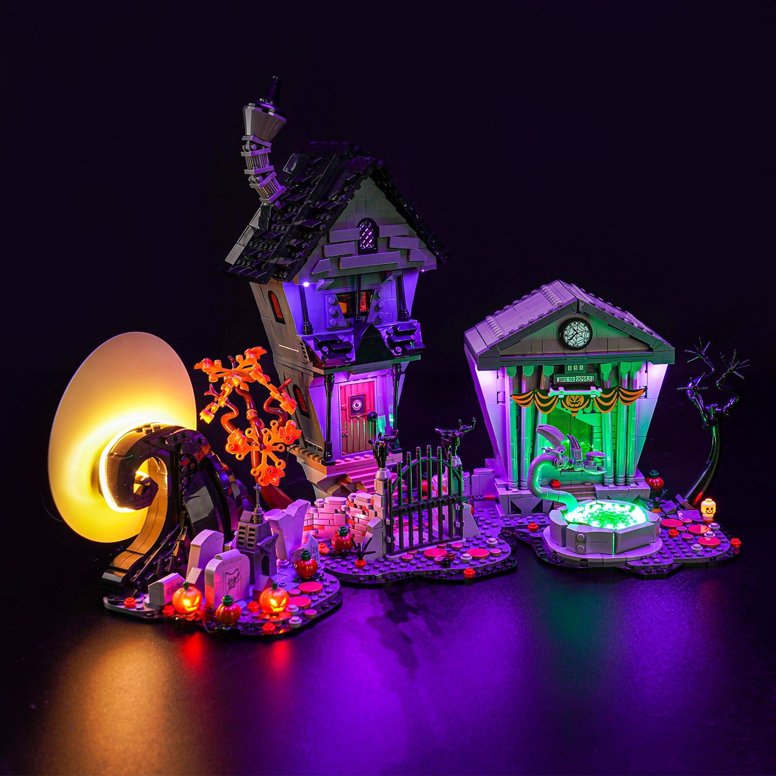 BrickBling Light Kit for LEGO Ideas Disney Tim Burton's The Nightmare Before Christmas 21351 2025 New Version