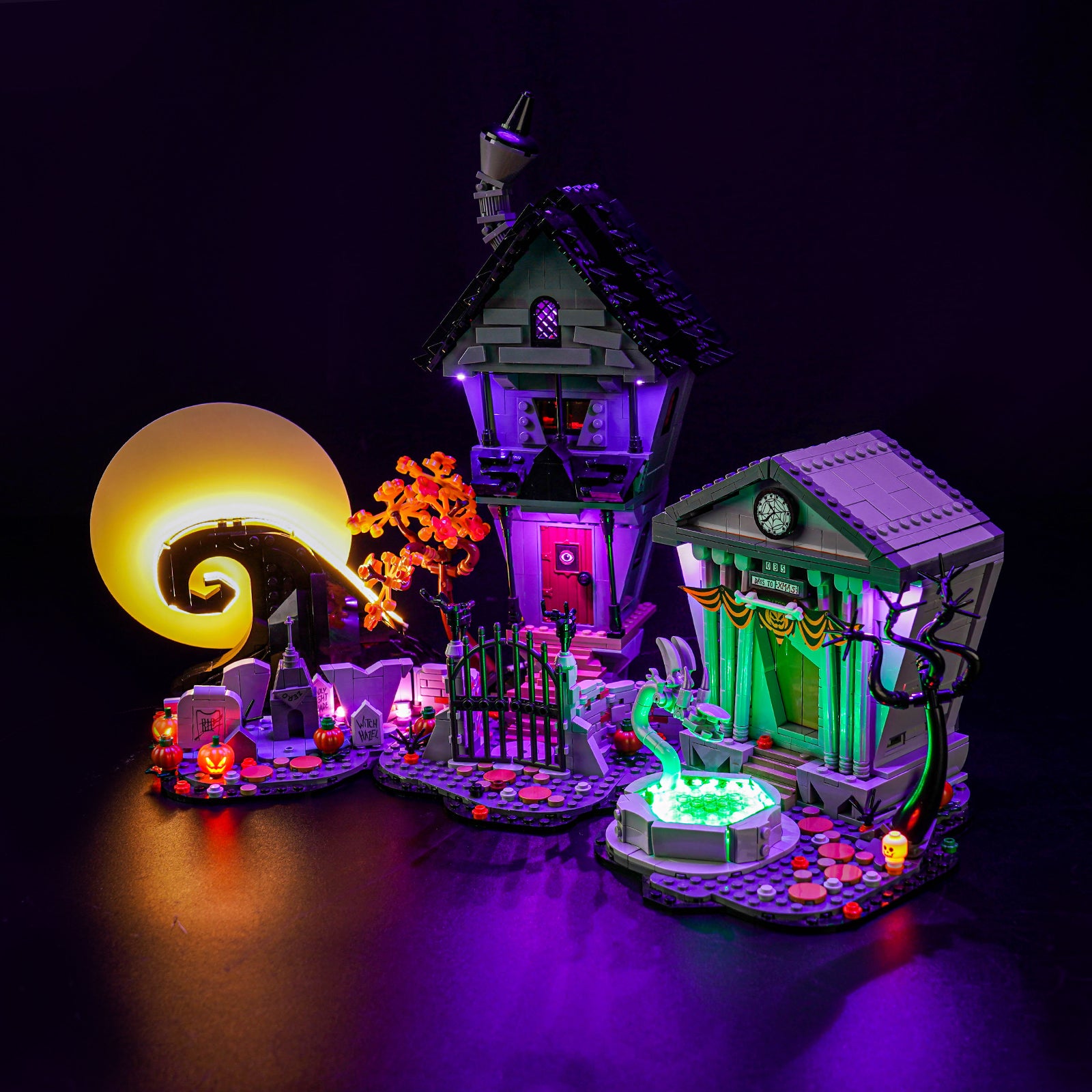 BrickBling Light Kit for LEGO Ideas Disney Tim Burton's The Nightmare Before Christmas 21351 2025 New Version