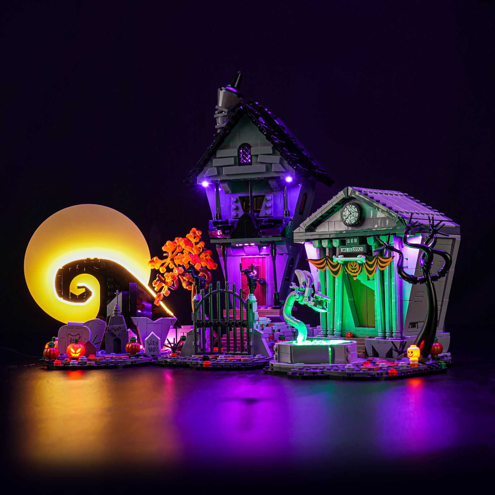 BrickBling Light Kit for LEGO Ideas Disney Tim Burton's The Nightmare Before Christmas 21351 2025 New Version