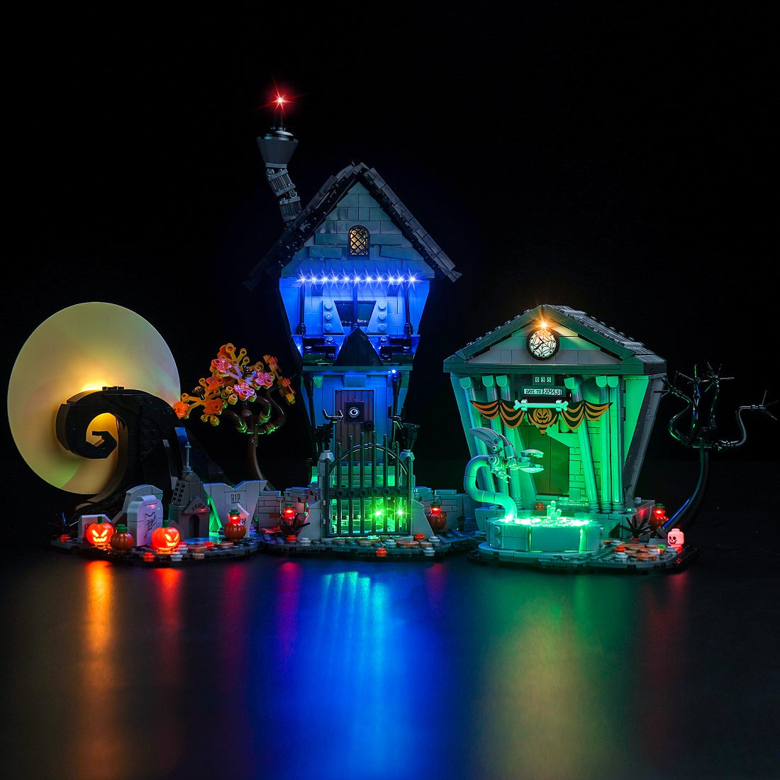 BrickBling Light Kit for LEGO Ideas Disney Tim Burton's The Nightmare Before Christmas 21351 Classic Version