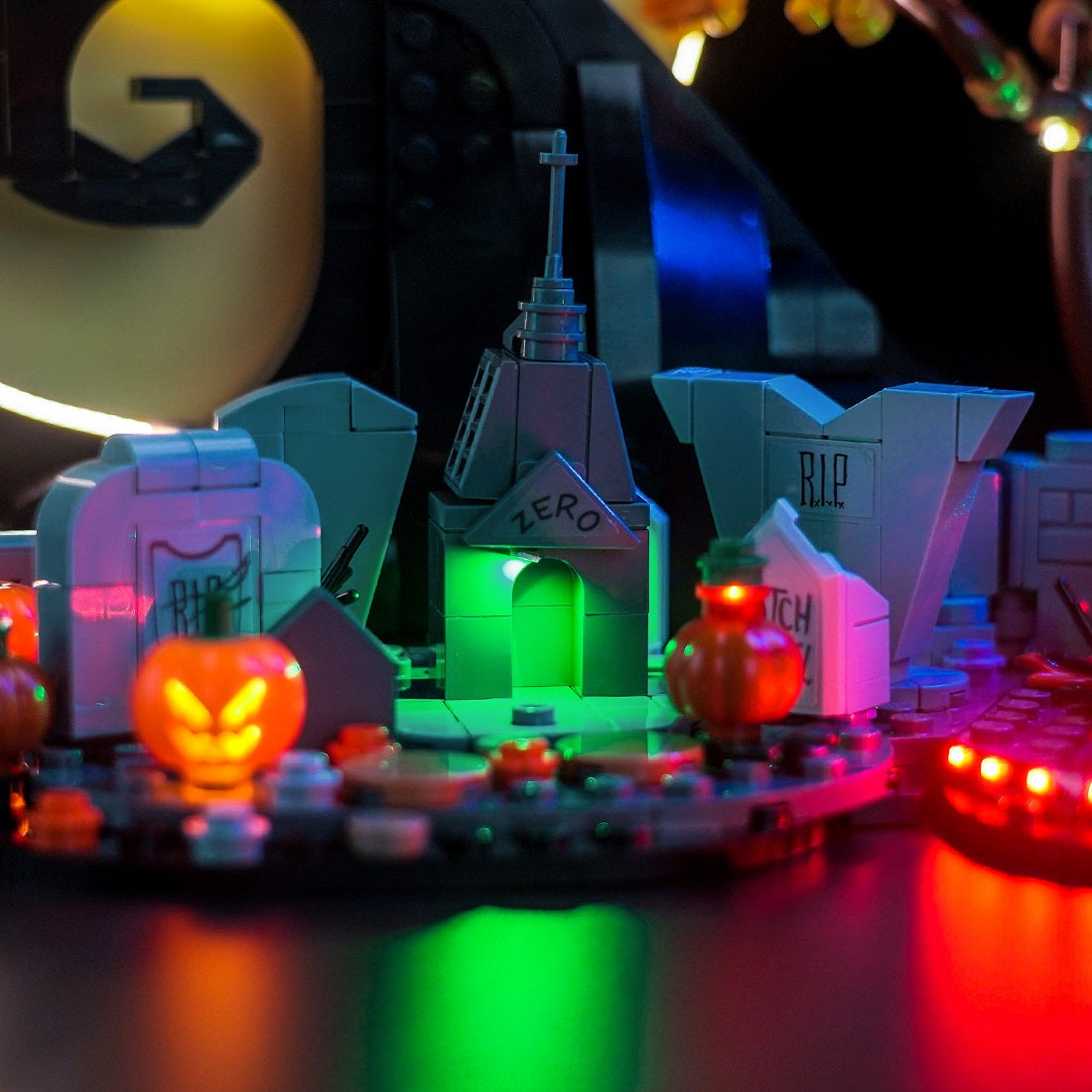 BrickBling Light Kit for LEGO Ideas Disney Tim Burton's The Nightmare Before Christmas 21351  Plus Version
