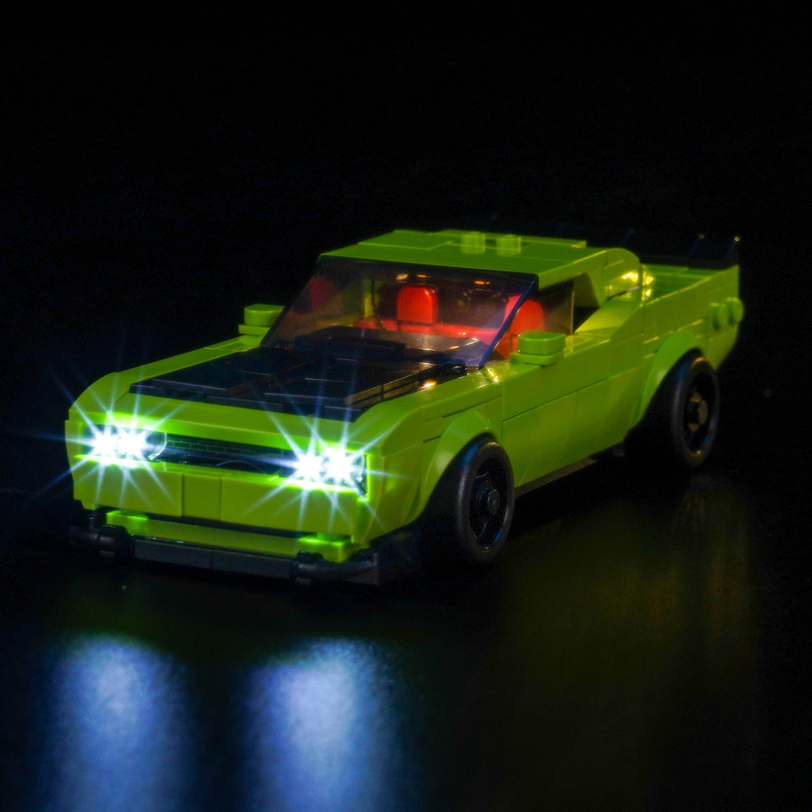 BrickBling Light Kit for LEGO Speed Champions Dodge Challenger SRT Hellcat Sports Car 77237