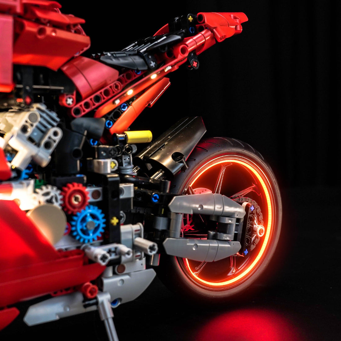 BrickBling Light Kit for LEGO Technic Ducati Panigale V4 S Motorcycle 42202