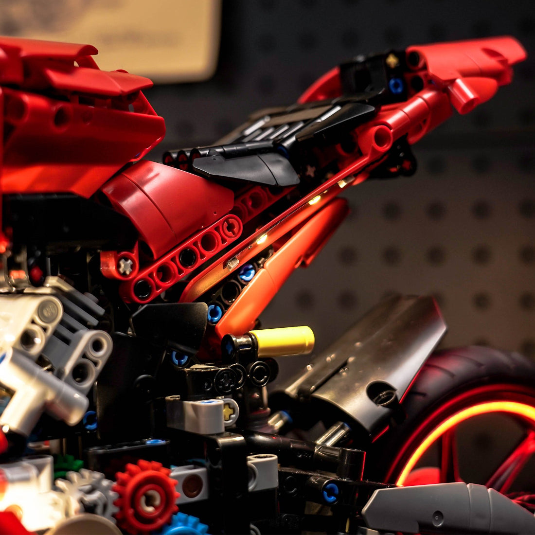 BrickBling Light Kit for LEGO Technic Ducati Panigale V4 S Motorcycle 42202