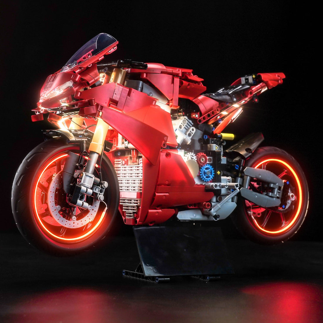 BrickBling Light Kit for LEGO Technic Ducati Panigale V4 S Motorcycle 42202
