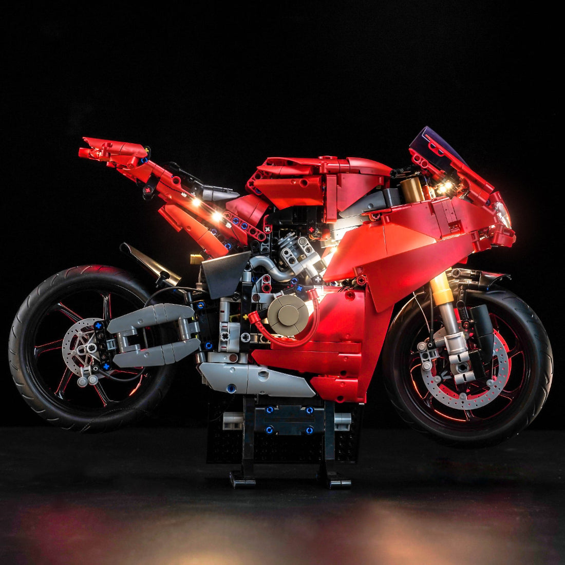 BrickBling Light Kit for LEGO Technic Ducati Panigale V4 S Motorcycle 42202