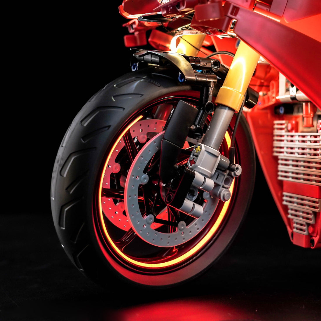 BrickBling Light Kit for LEGO Technic Ducati Panigale V4 S Motorcycle 42202