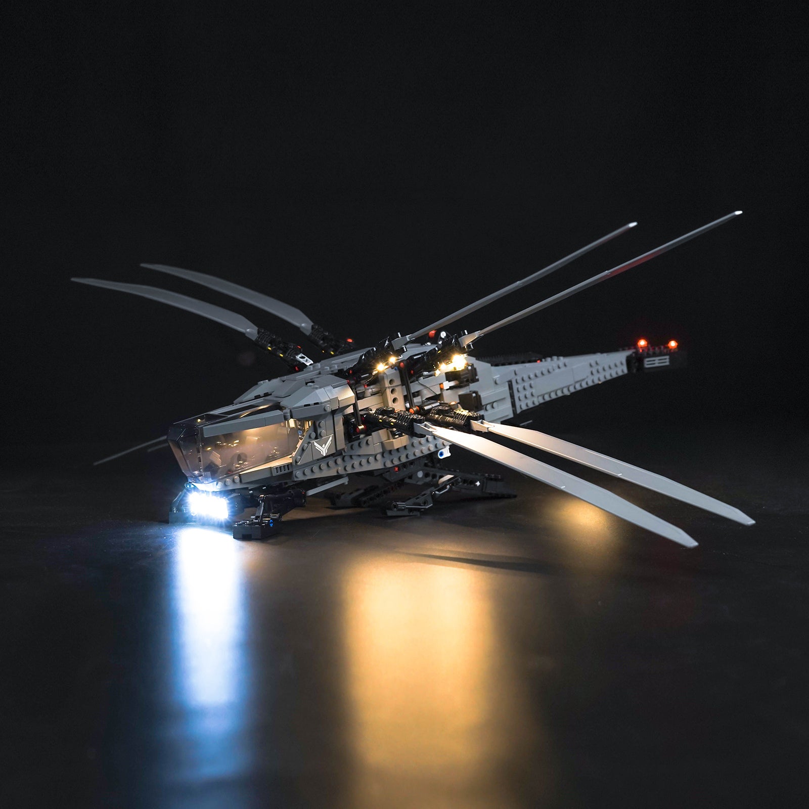 BrickBling Light Kit for LEGO Icons Dune Atreides Royal Ornithopter 10327 Classic Version