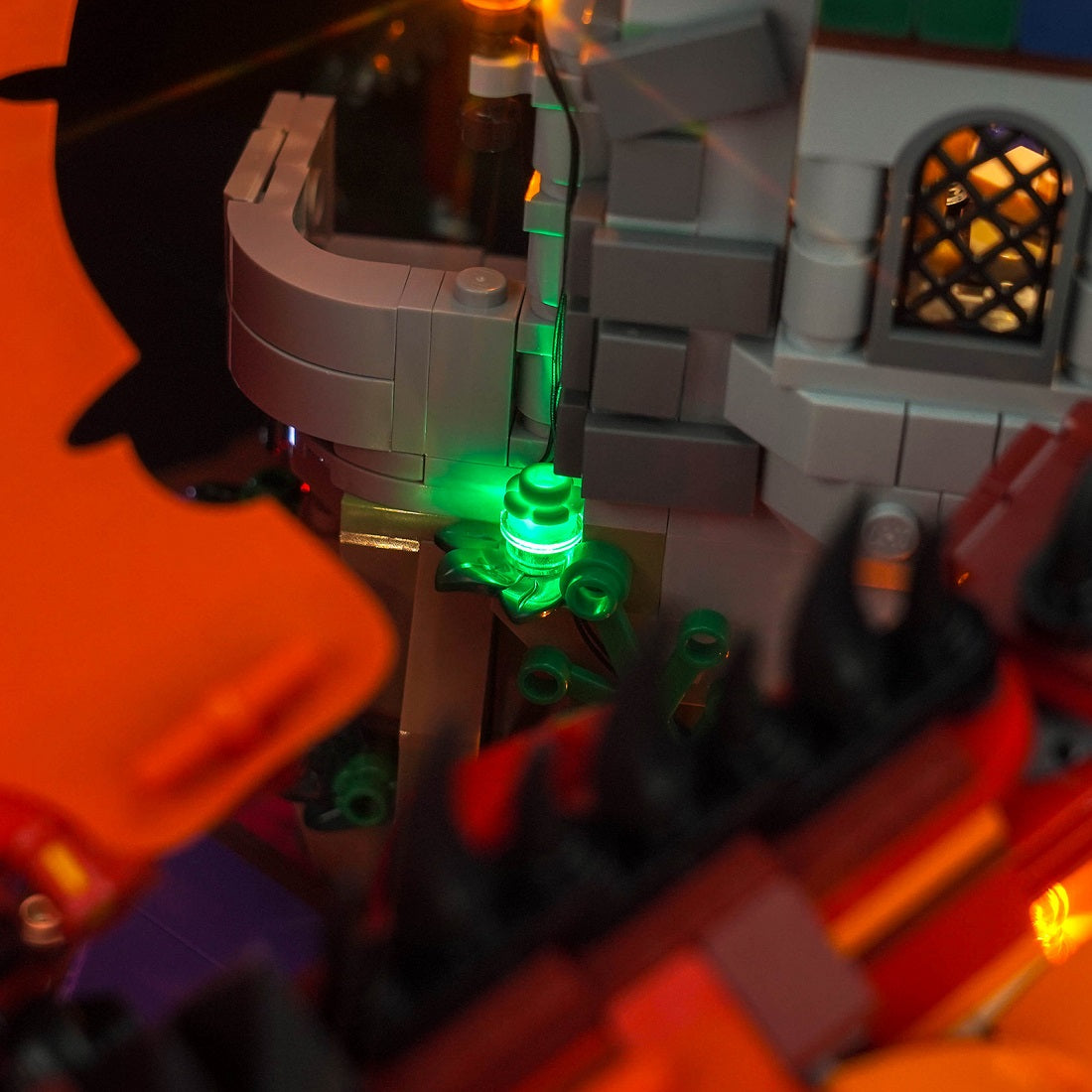 BrickBling Light Kit for LEGO Ideas Dungeons & Dragons: Red Dragon's Tale 21348 GC Version