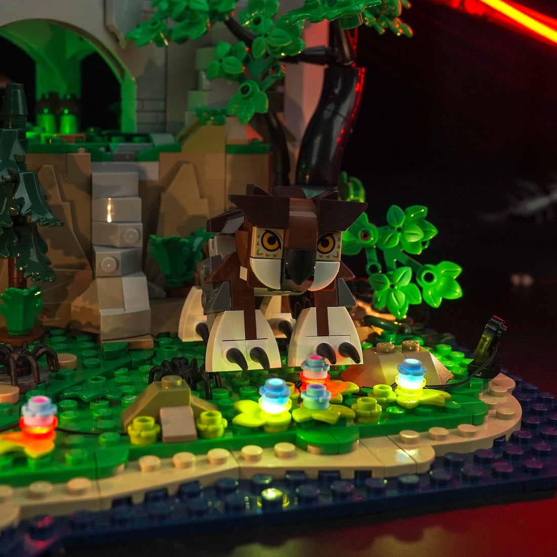 BrickBling Light Kit for LEGO Ideas Dungeons & Dragons: Red Dragon's Tale 21348 GC Version