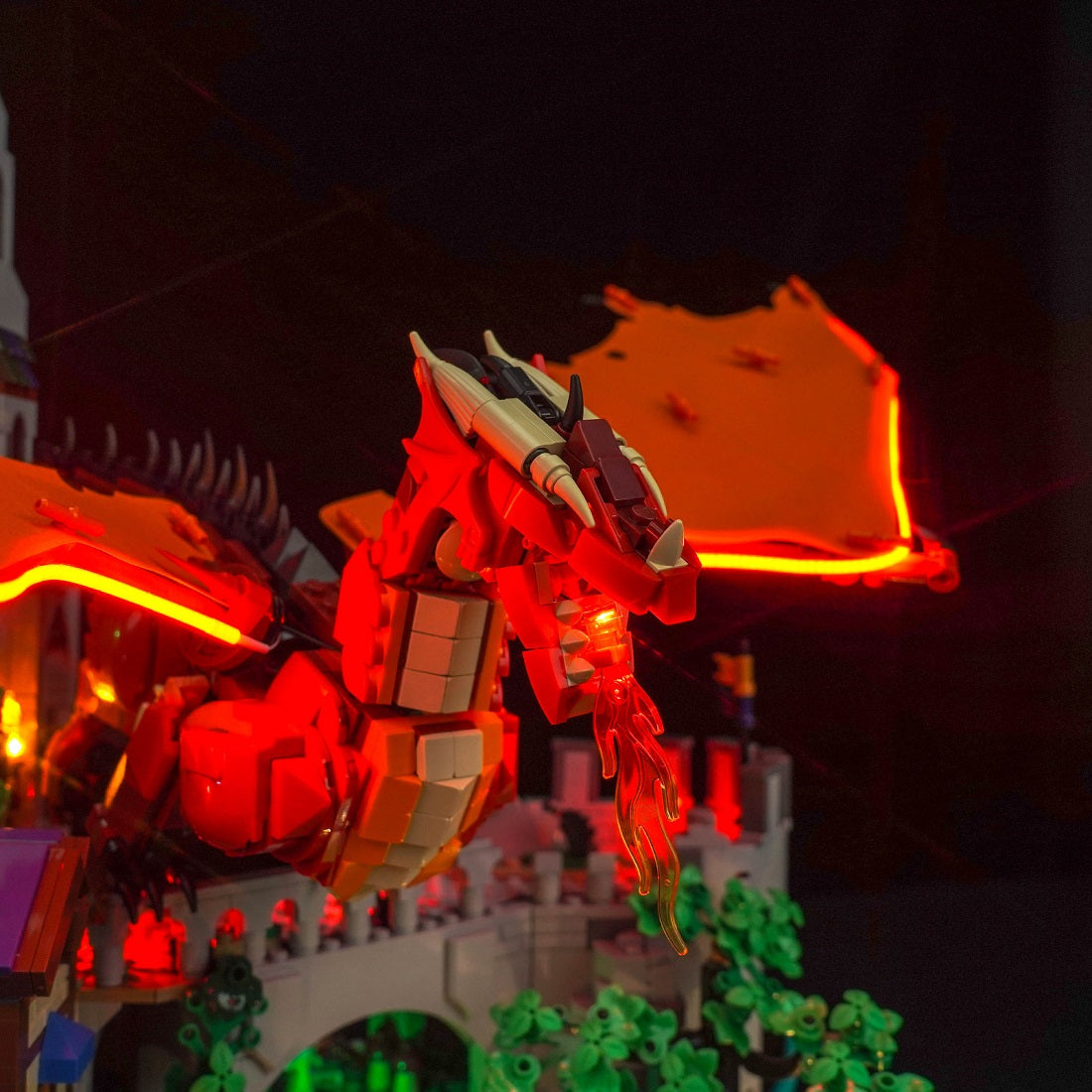 BrickBling Light Kit for LEGO Ideas Dungeons & Dragons: Red Dragon's Tale 21348 GC Version