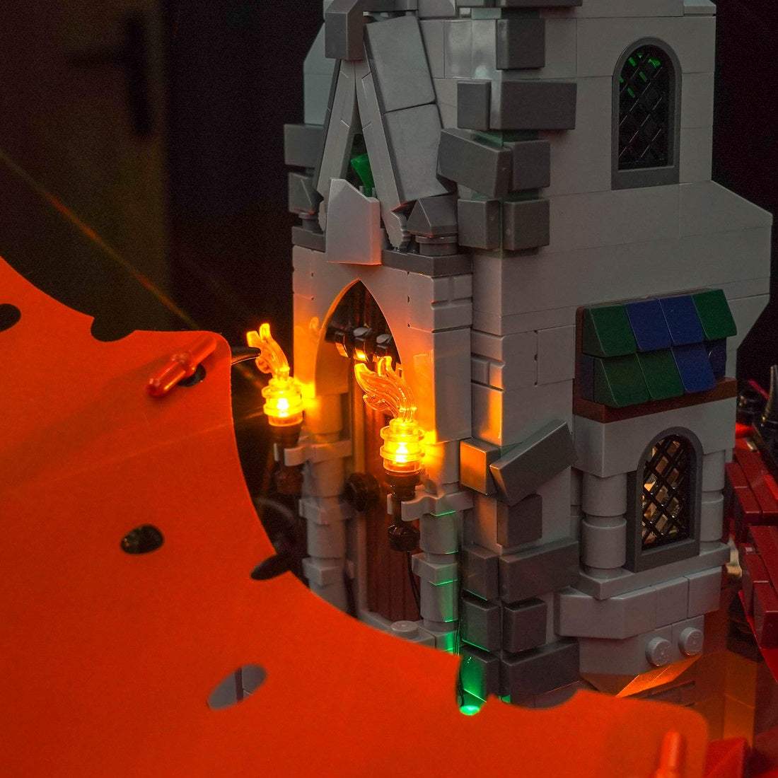 BrickBling Light Kit for LEGO Ideas Dungeons & Dragons: Red Dragon's Tale 21348 GC Version