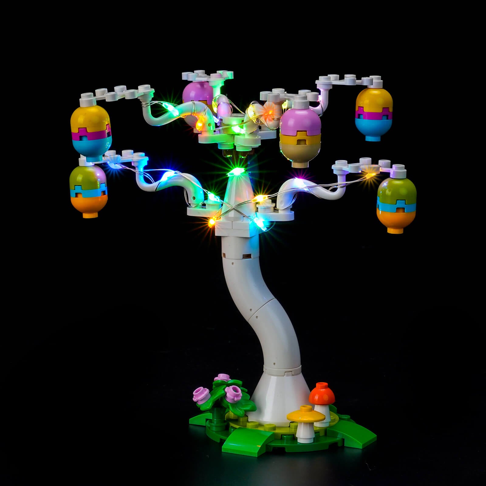 BrickBling Light Kit for LEGO Easter Bunny and Chick Egg Hunt 40808