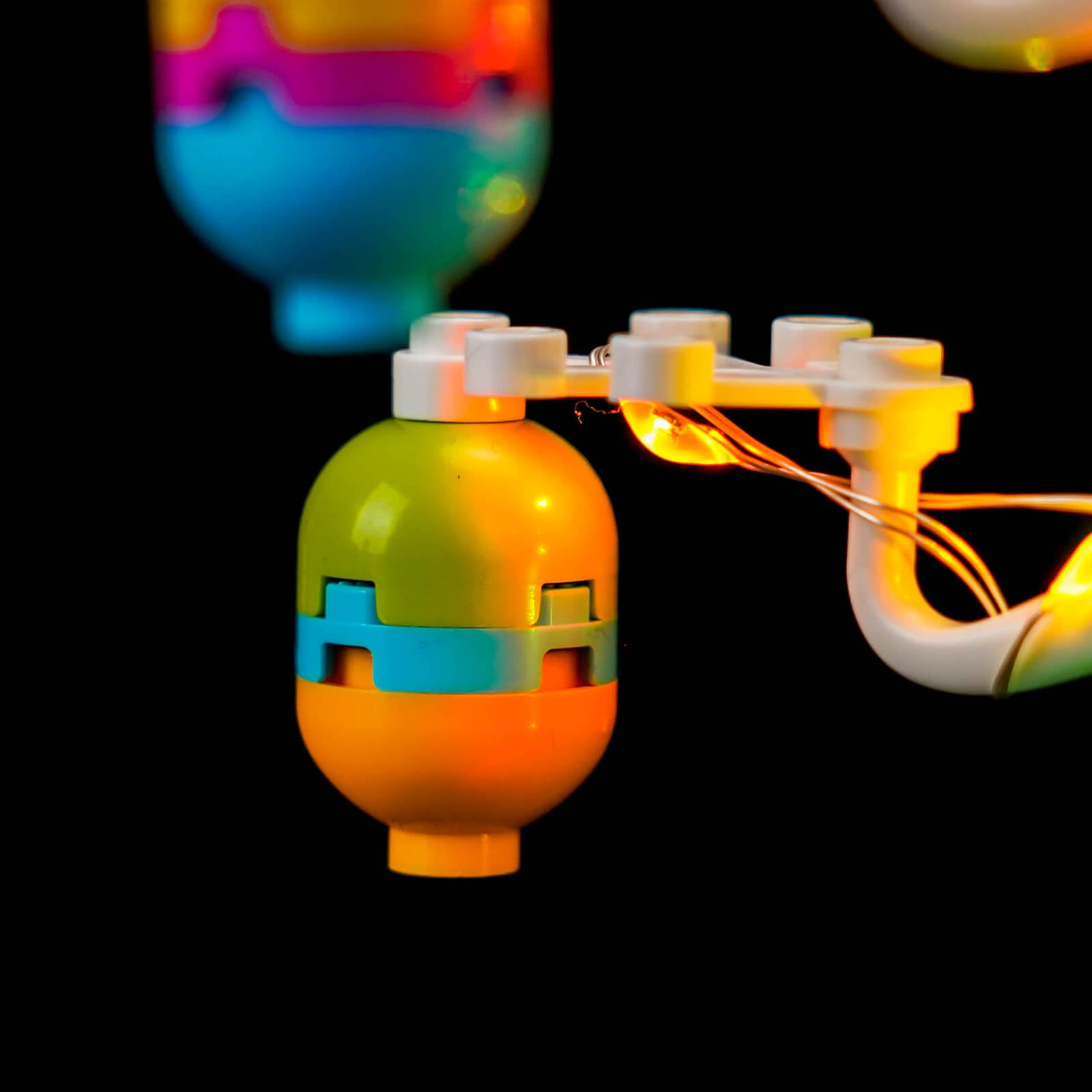 BrickBling Light Kit for LEGO Easter Bunny and Chick Egg Hunt 40808