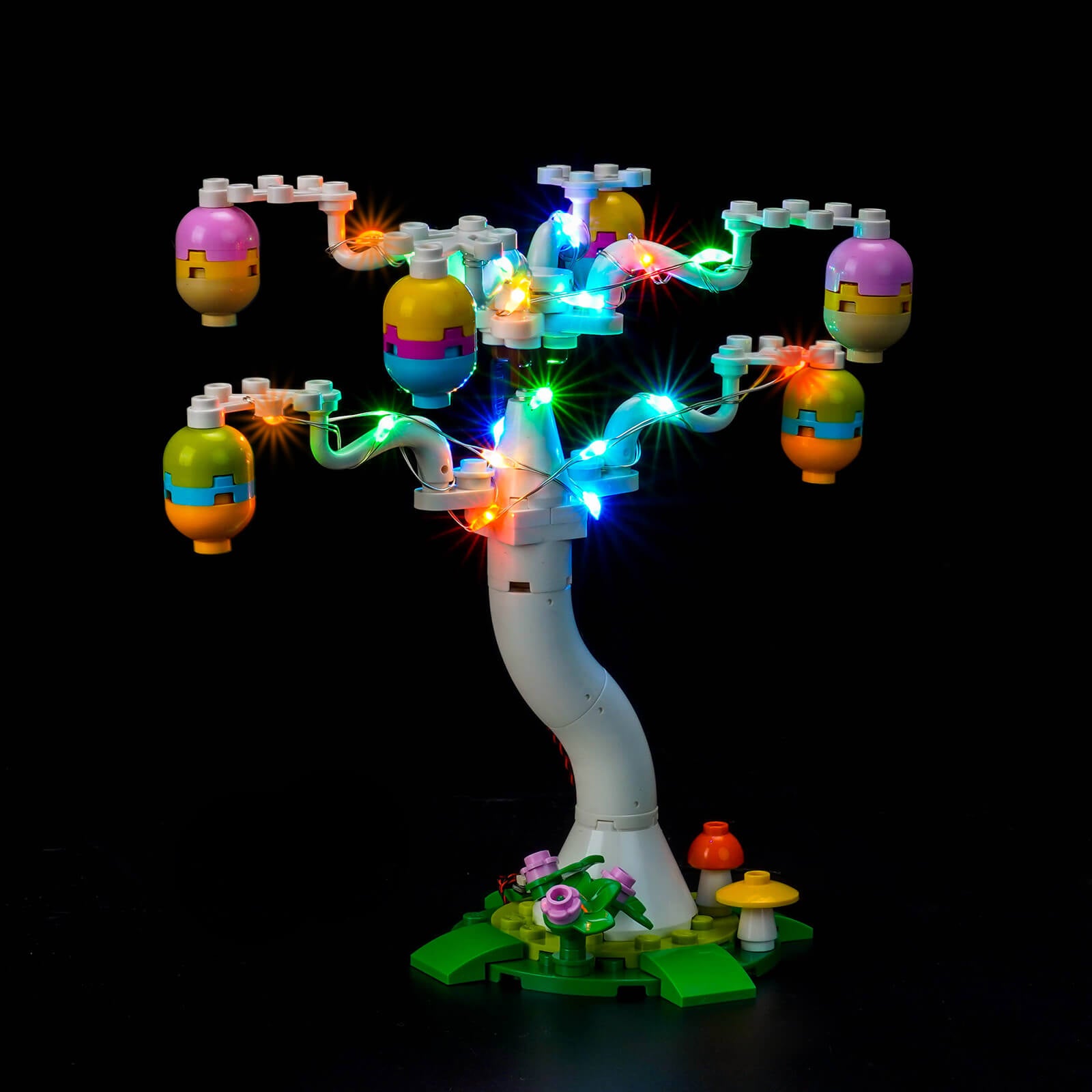 BrickBling Light Kit for LEGO Easter Bunny and Chick Egg Hunt 40808
