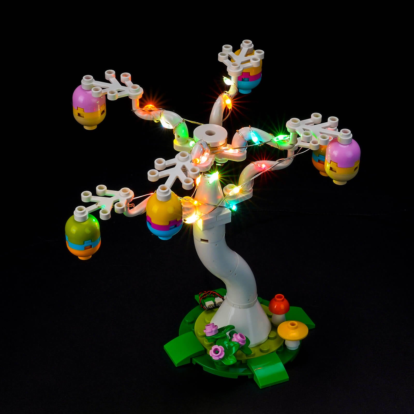 BrickBling Light Kit for LEGO Easter Bunny and Chick Egg Hunt 40808