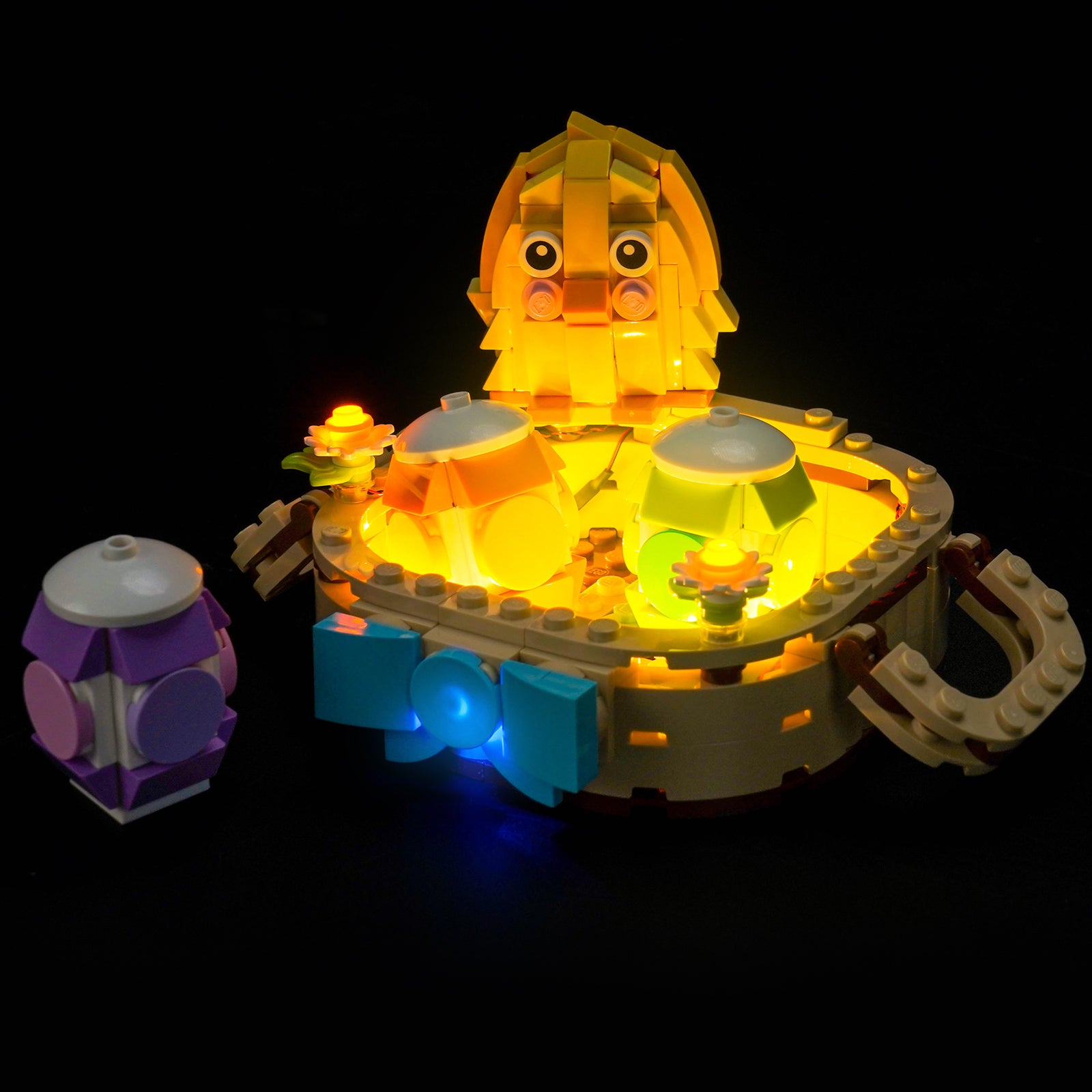 BrickBling Light Kit for LEGO Easter Egg Basket 40863