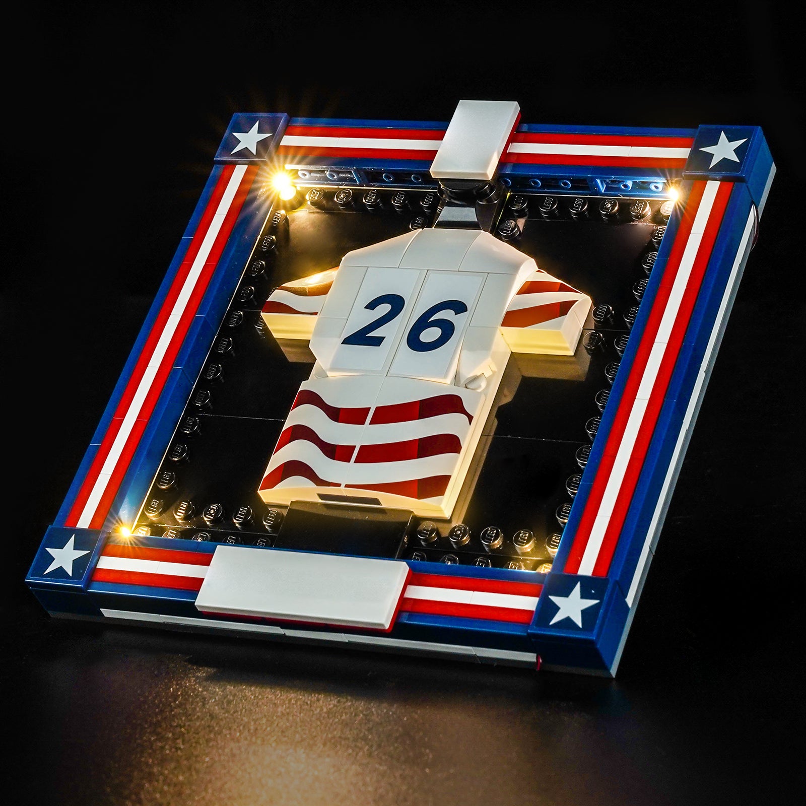 BrickBling Light Kit for LEGO Editions 2026 U.S. Soccer National Team Jersey 43033