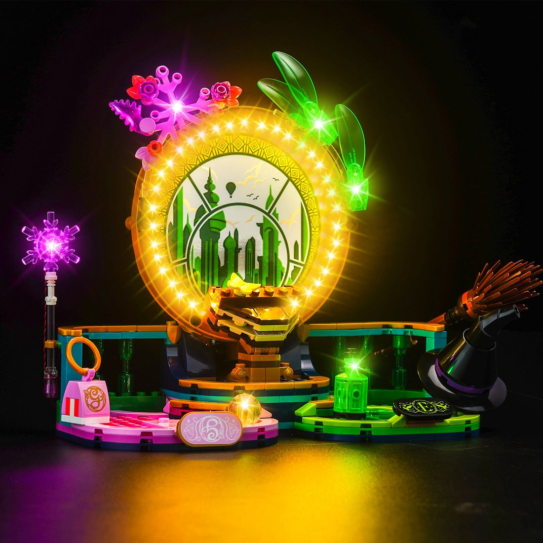BrickBling Light Kit for LEGO Wicked Elphaba & Glinda Figures 75682