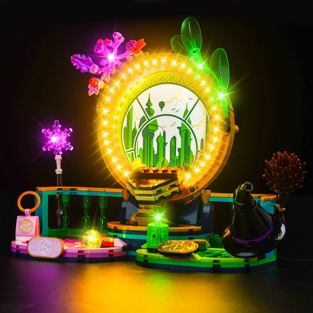 BrickBling Light Kit for LEGO Wicked Elphaba & Glinda Figures 75682