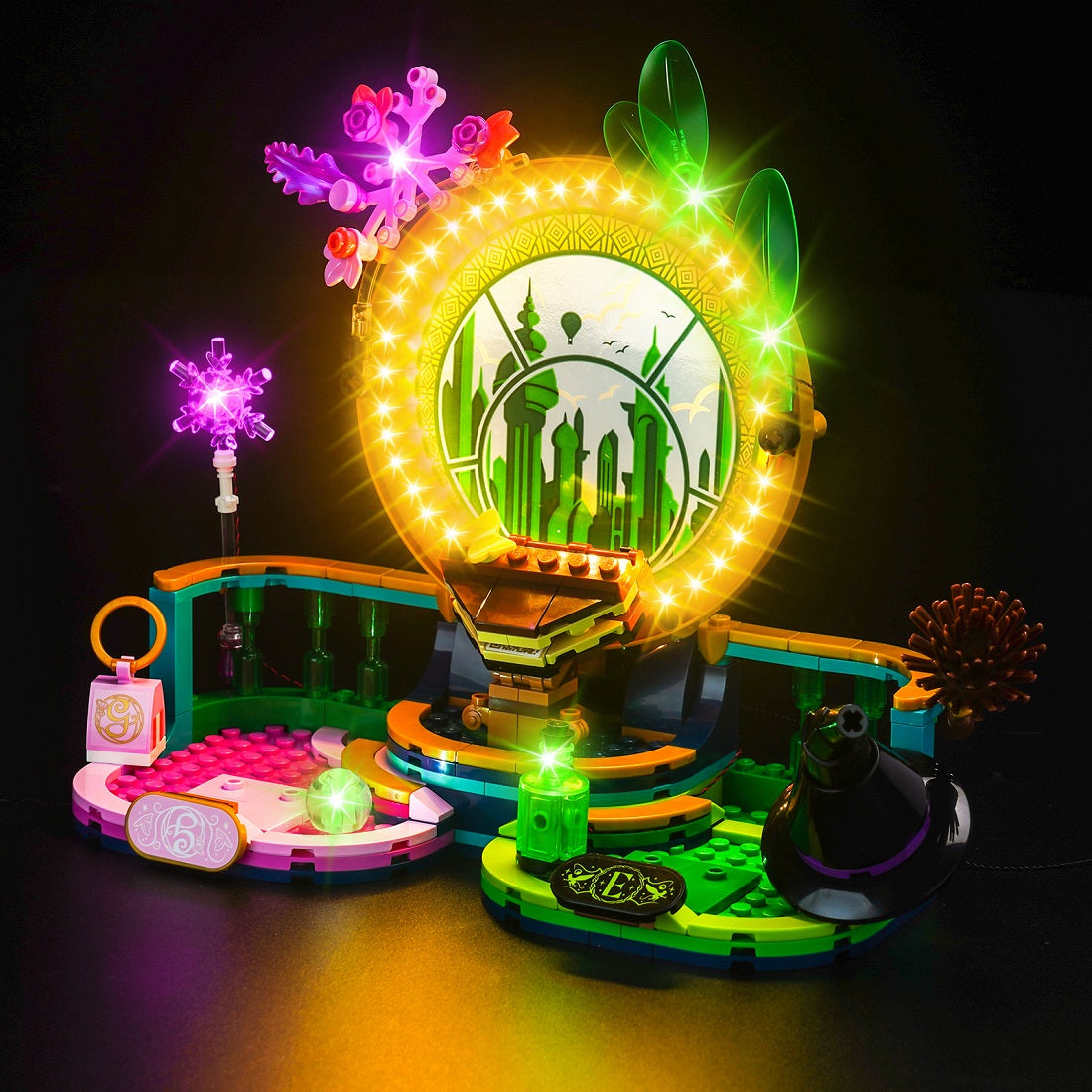 BrickBling Light Kit for LEGO Wicked Elphaba & Glinda Figures 75682