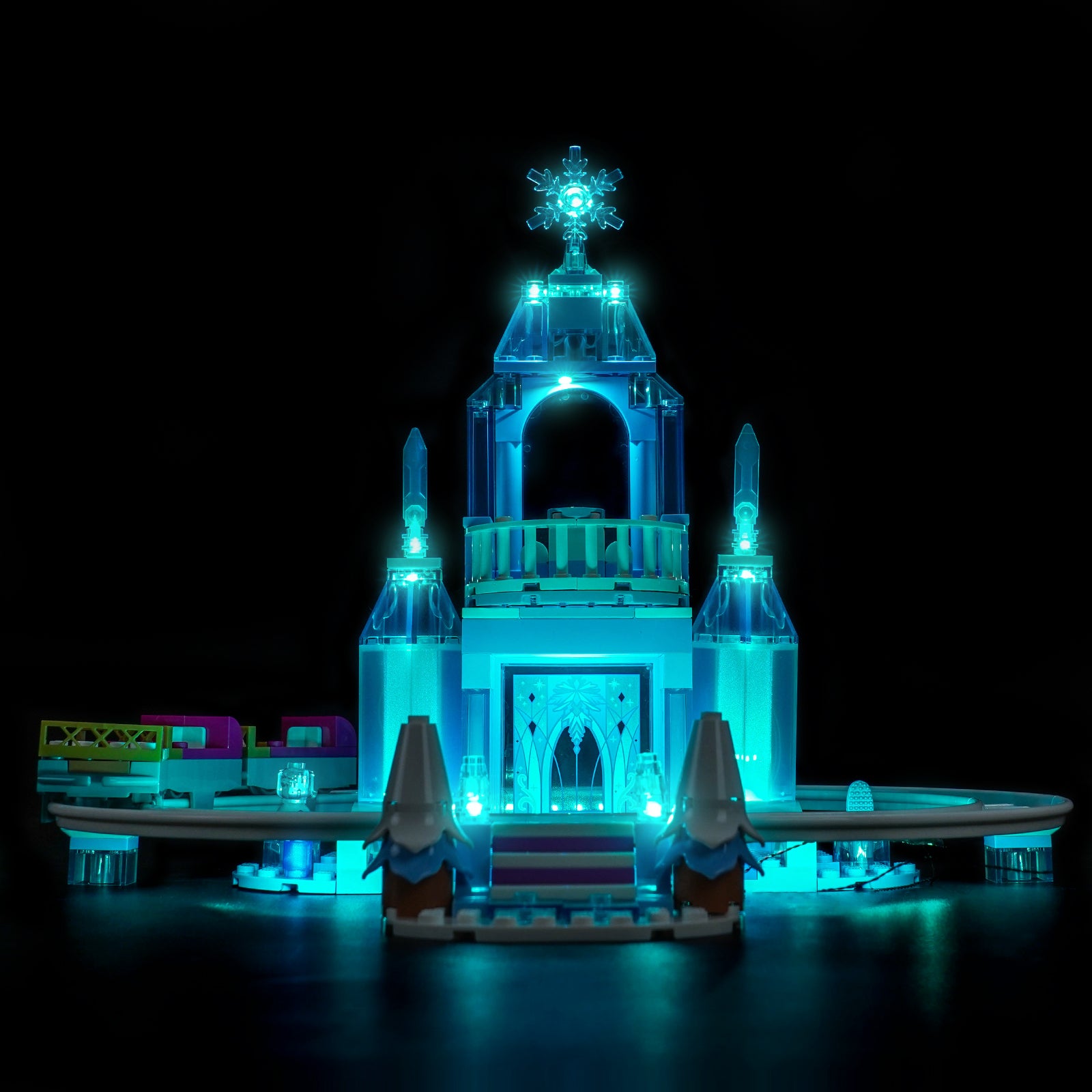 LED Light Kit for LEGO Elsa's Ice Castle & Snow Ride Adventure 43281