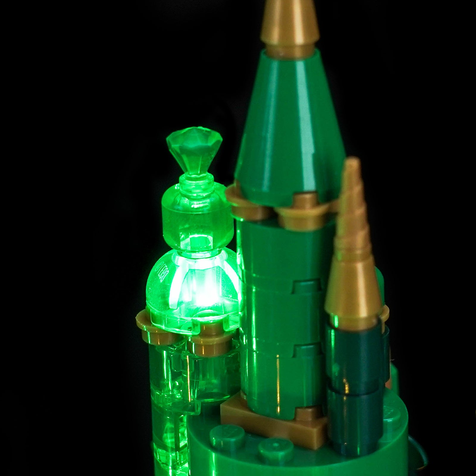 BrickBling Light Kit for LEGO Wicked Emerald City & Kiamo Ko Castle 75689