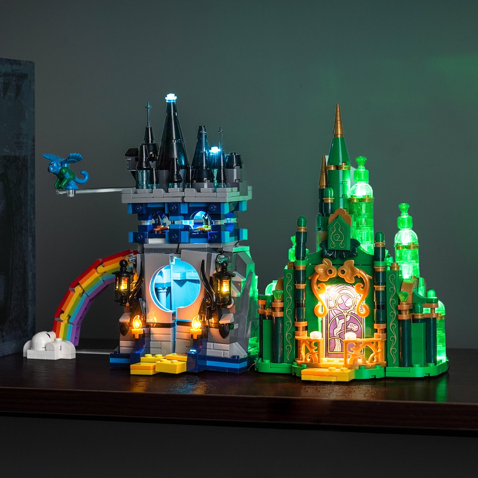 BrickBling Light Kit for LEGO Wicked Emerald City & Kiamo Ko Castle 75689
