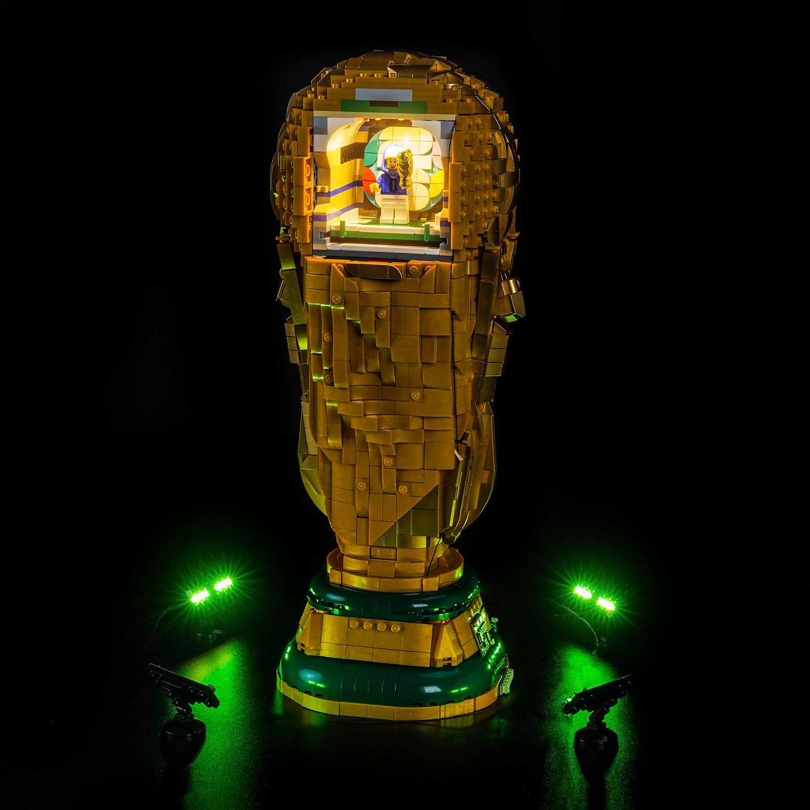 LEGO エディション FIFAワールドカップ™ 公式トロフィー 43020 用 LED