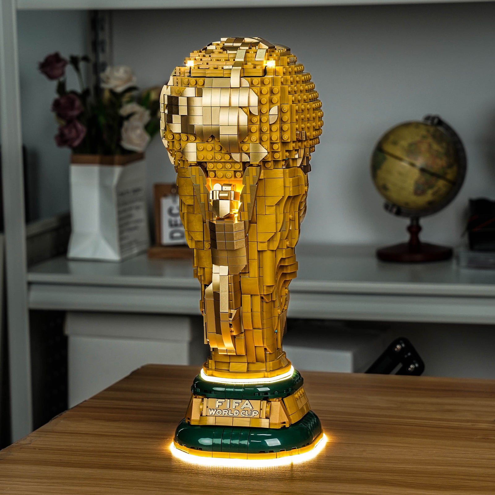 LEGO エディション FIFAワールドカップ™ 公式トロフィー 43020 用 LED