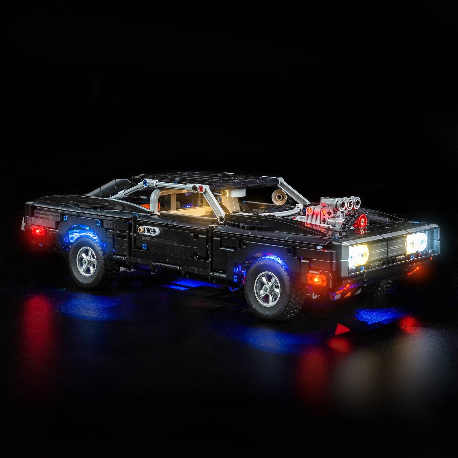 BrickBling Light Kit for LEGO Technic Fast and Furious Dodge Charger R/T Car 42231