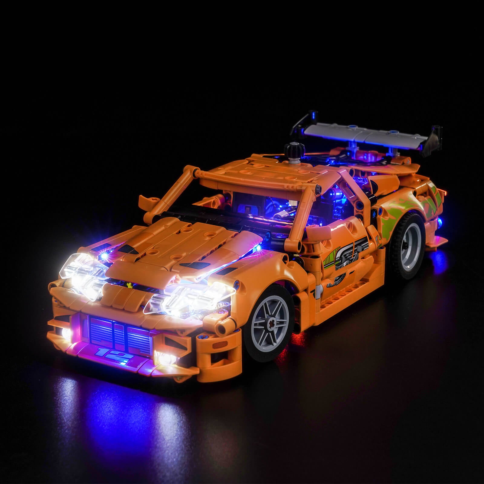 BrickBling Light Kit for LEGO Technic Fast and Furious Toyota Supra MK4 42204