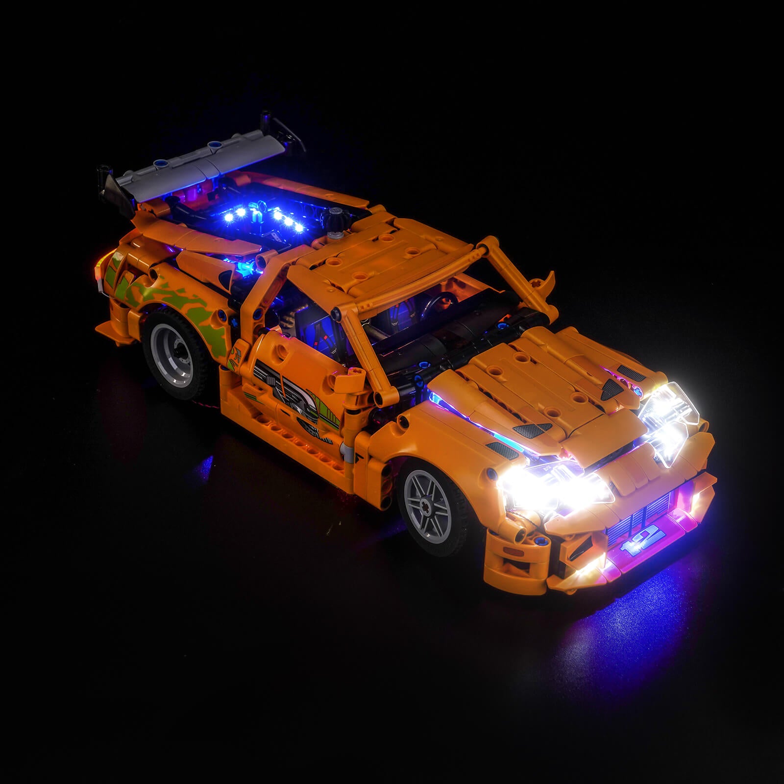 BrickBling Light Kit for LEGO Technic Fast and Furious Toyota Supra MK4 42204