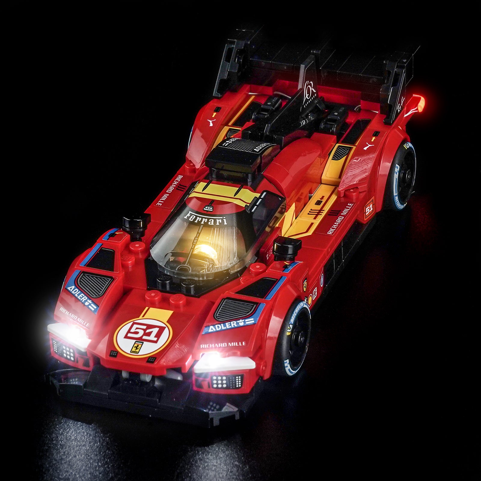 LEGO スピードチャンピオンズ フェラーリ 499P用LEDライトキット 77261
