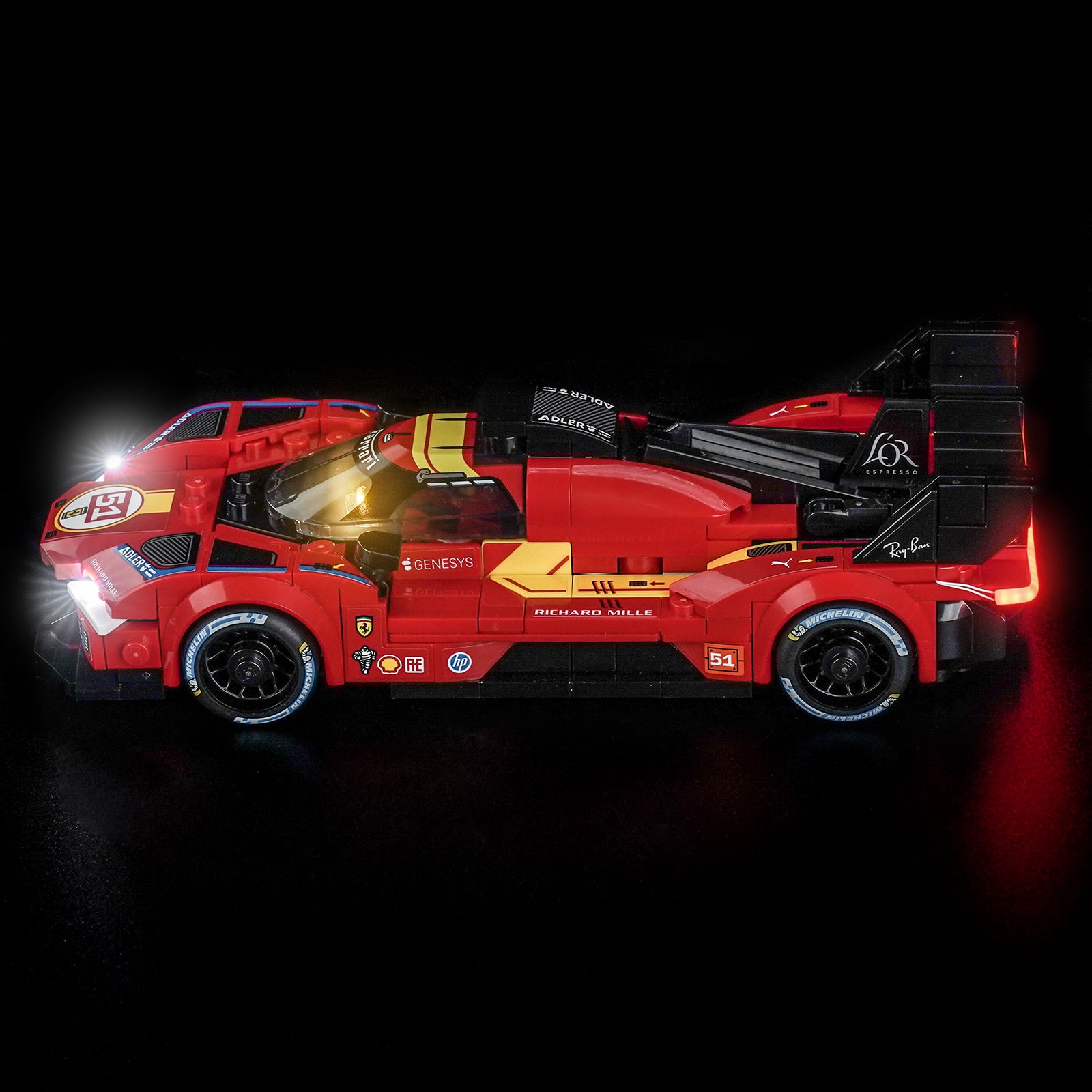 BrickBling Light Kit for LEGO Speed Champions Ferrari 499P 77261