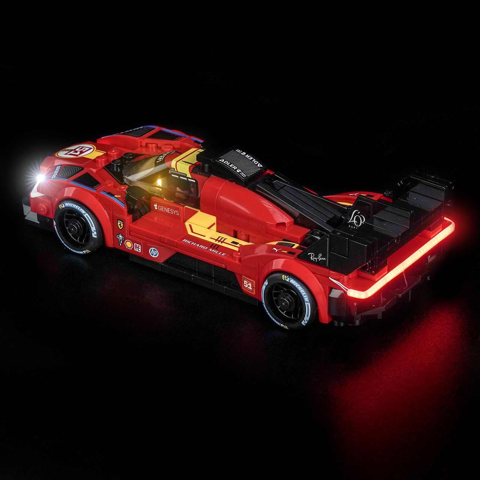 BrickBling Light Kit for LEGO Speed Champions Ferrari 499P 77261