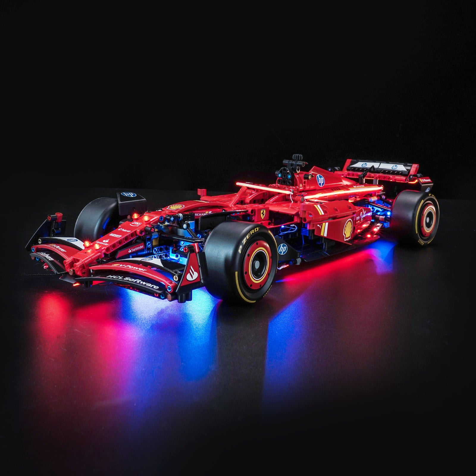 BrickBling Light Kit for LEGO Technic™ Ferrari SF-24 F1 Car 42207 Classic Version