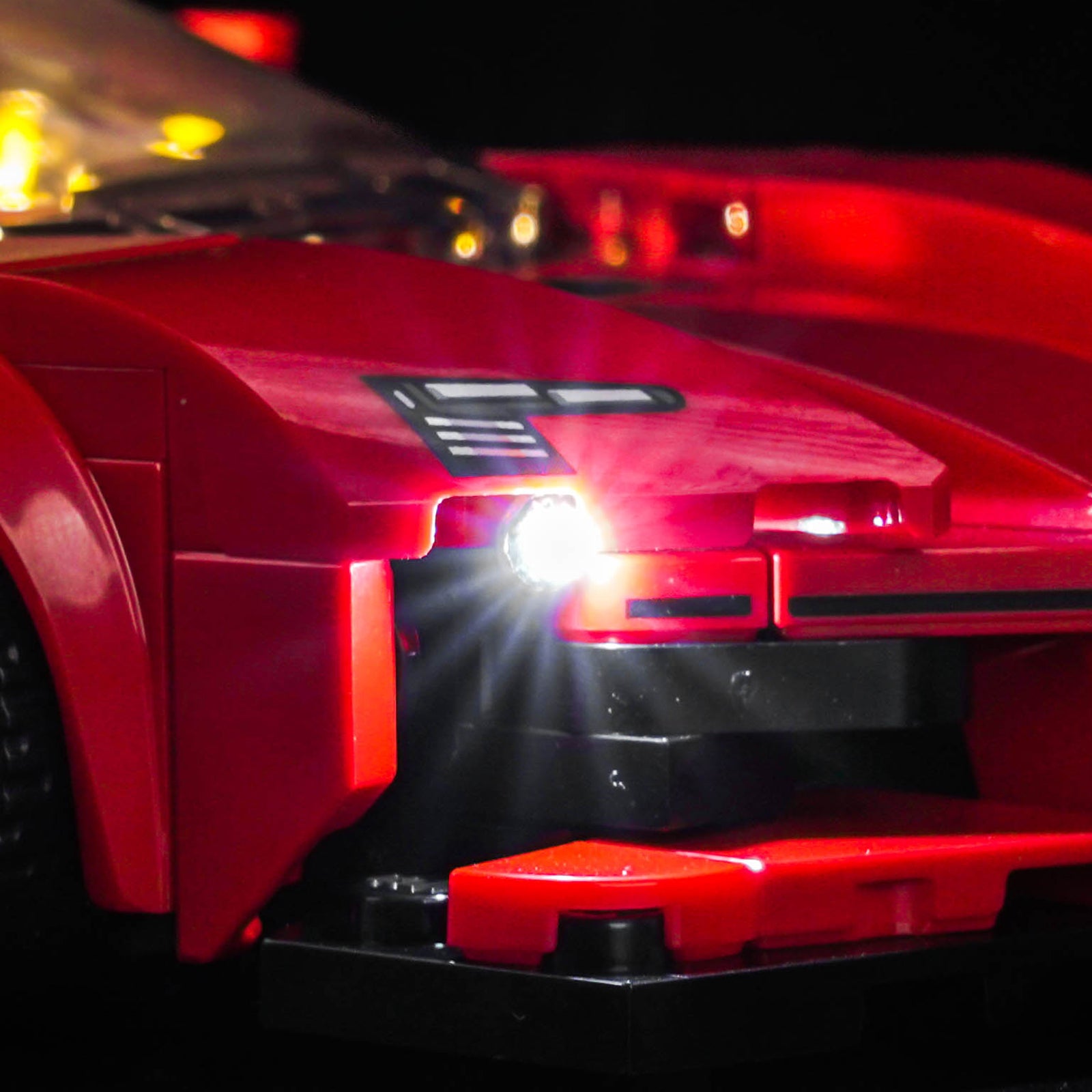 LEGO Ferrari SF90 XX Stradale スポーツカー 77254用LEDライトキット
