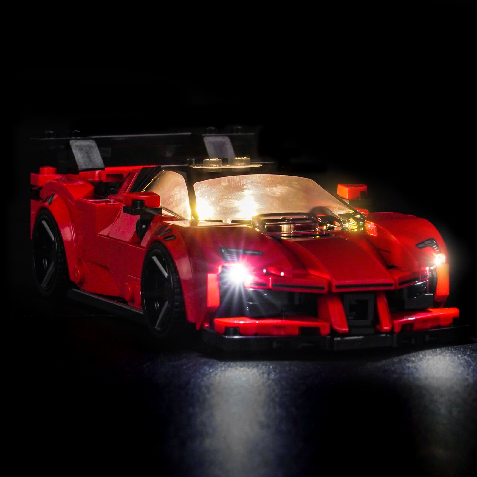 LEGO Ferrari SF90 XX Stradale スポーツカー 77254用LEDライトキット