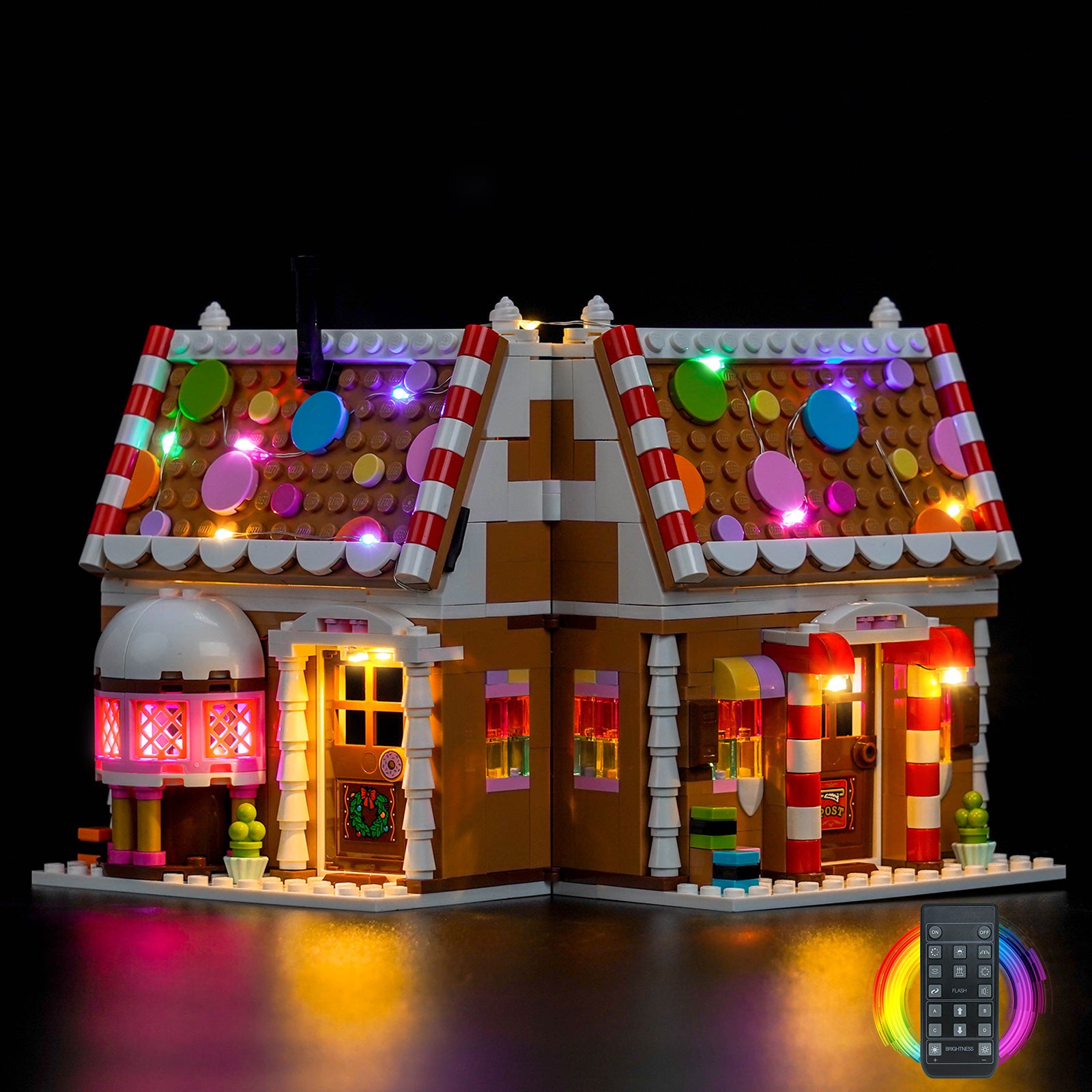 BrickBling Light Kit for LEGO Festive Gingerbread House 40809